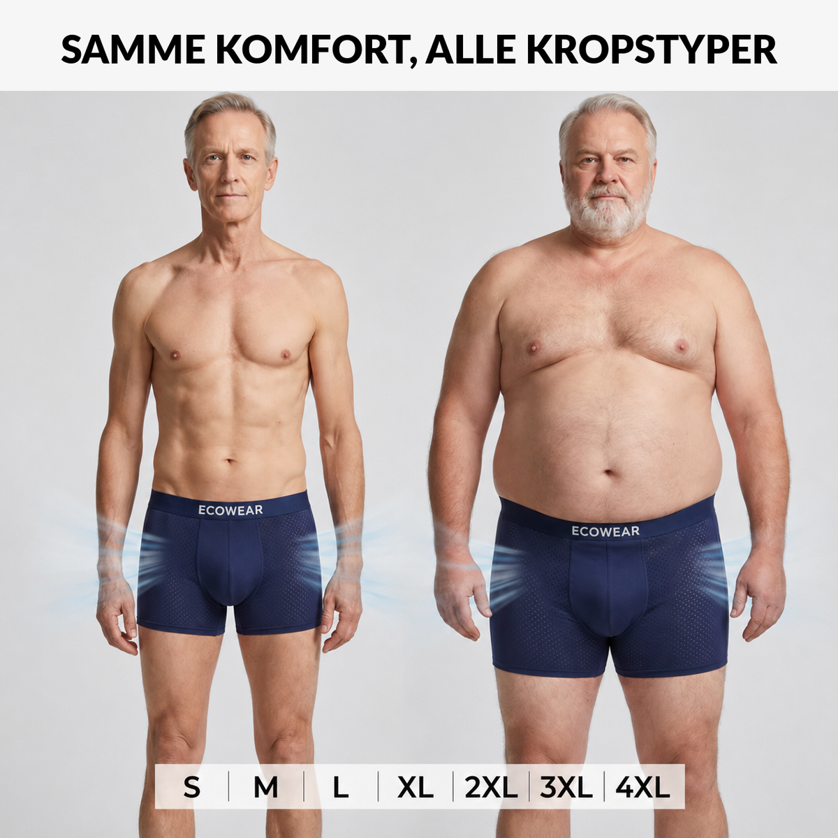 ECOWEAR® Bambusboksershorts 5-pak | Få 7 ekstra GRATIS