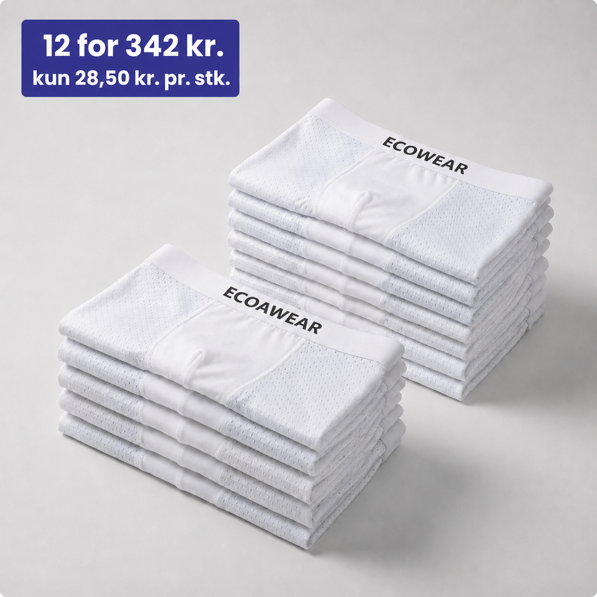ECOWEAR® Bambusboksershorts 5-pak | Få 7 ekstra GRATIS