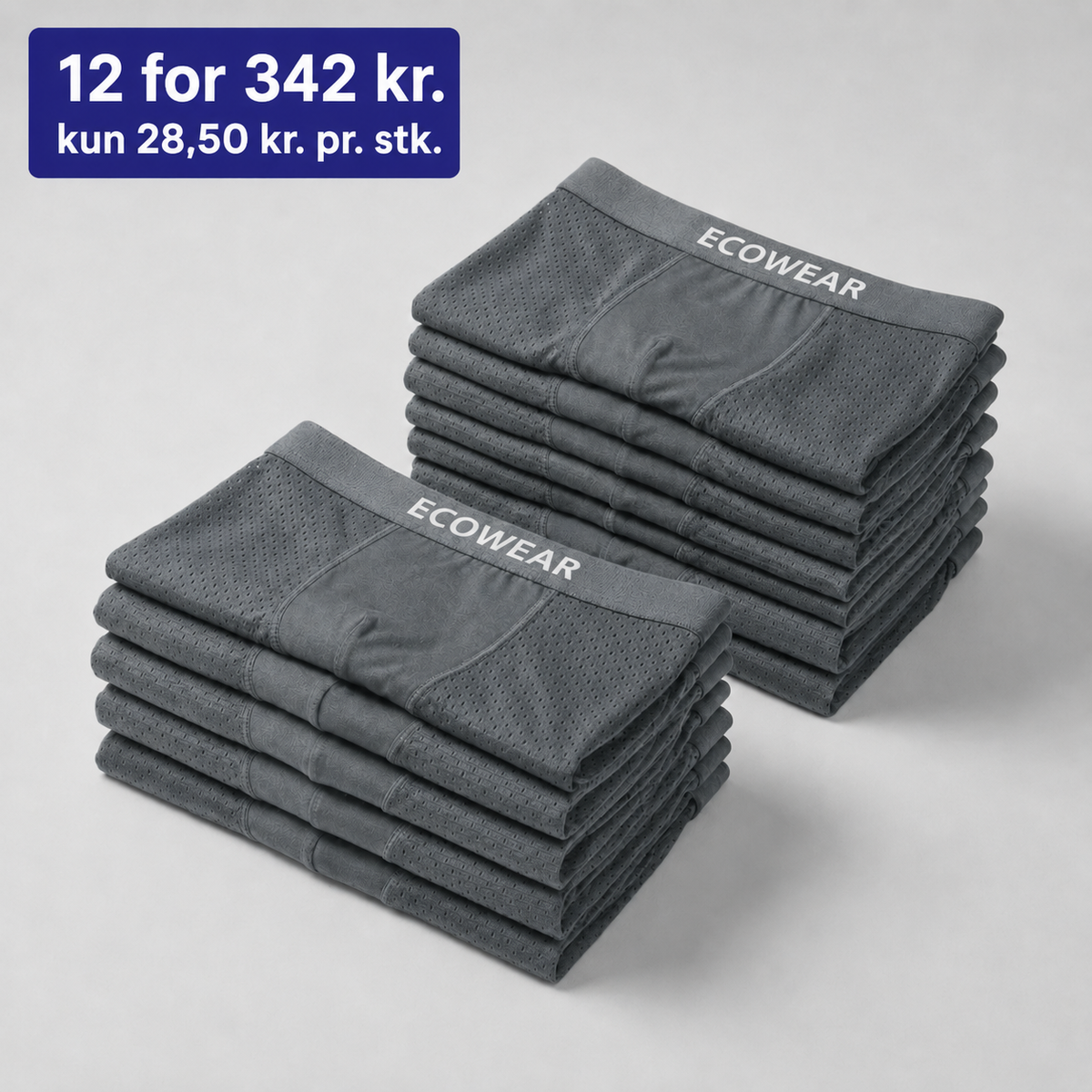ECOWEAR® Bambusboksershorts 5-pak | Få 7 ekstra GRATIS