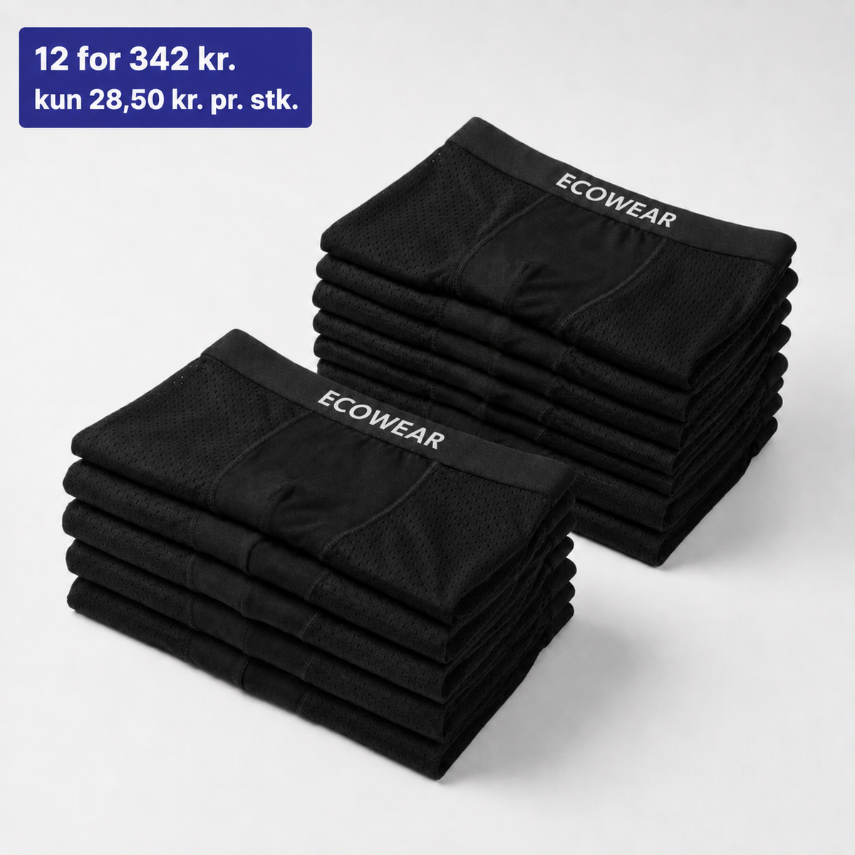ECOWEAR® Bambusboksershorts 5-pak | Få 7 ekstra GRATIS